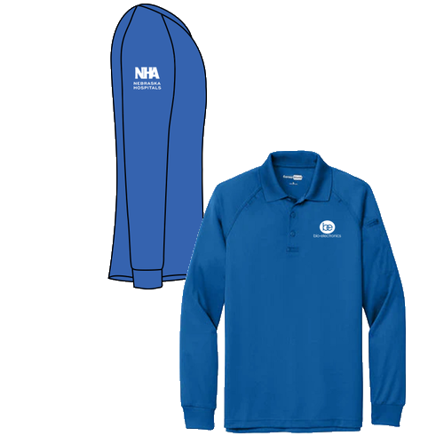 Cornerstone Select Long Sleeve Snag Proof Tactical Polo -- Royal