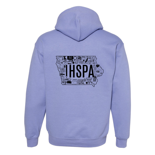 Gildan Heavy Blend Hooded Sweatshirt -- Violet