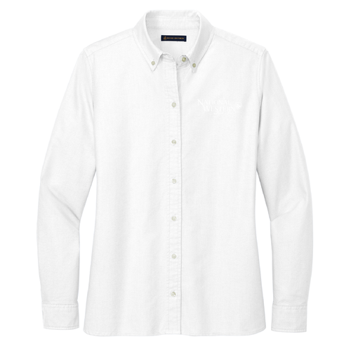 Brooks Brothers Women's Casual Oxford Cloth Shirt -- White