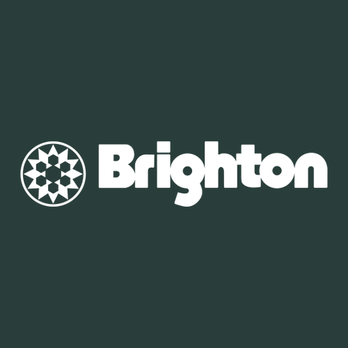 Brighton Logo 1 White Ink -- Long Sleeve Forest