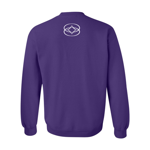 Gildan Heavy Blend Crew Neck Sweatshirt -- Purple