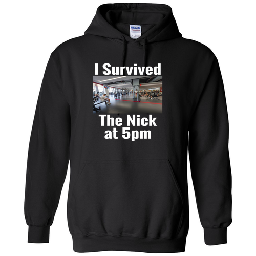Gildan Heavy Blend Hooded Sweatshirt -- Black