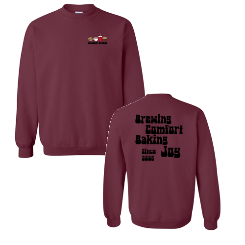 Gildan Heavy Blend Crew Neck Sweatshirt -- Maroon