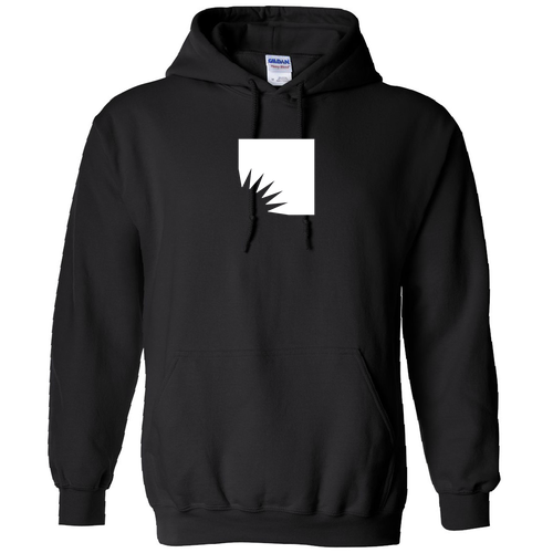 Gildan Heavy Blend Hooded Sweatshirt -- Black [HIDE]