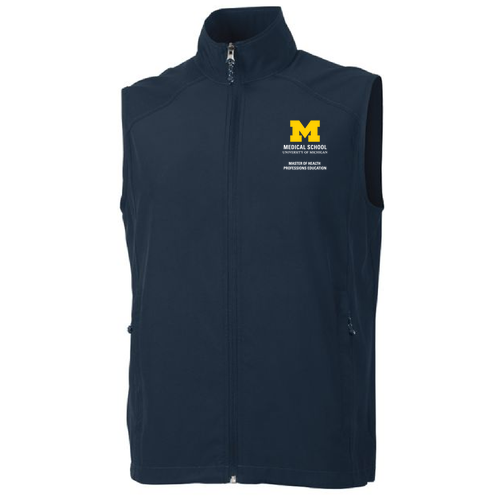 Mens/Unisex Charles River Pack-N-Go Vest -- Navy