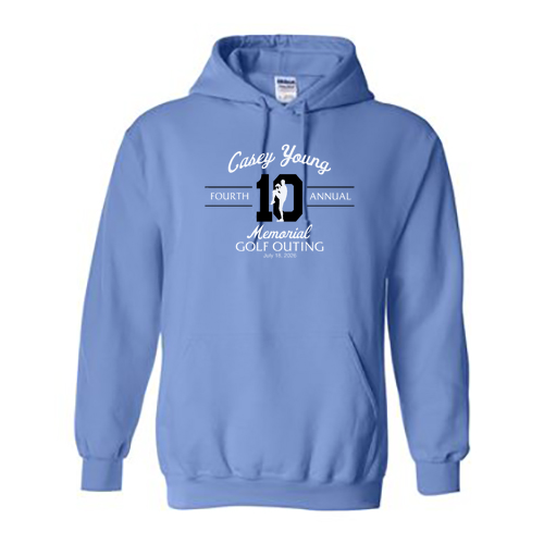 Adult Gildan Heavy Blend Hooded Sweatshirt -- Carolina Blue