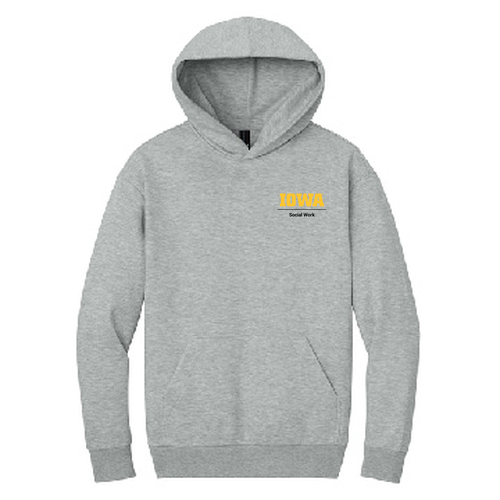 District V.I.T. Heavyweight Fleece Hoodie -- Light Heather Grey