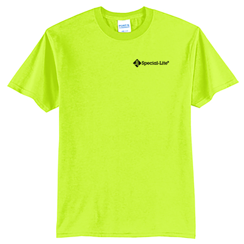 Port and Company Tall 50/50 T Shirt -- Safety Green
