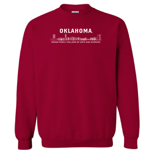 Gildan Heavy Blend Crew Neck Sweatshirt -- Cardinal Red