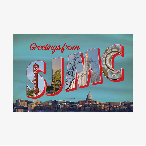 Gildan Heavy Blend Crew Neck Sweatshirt -- White