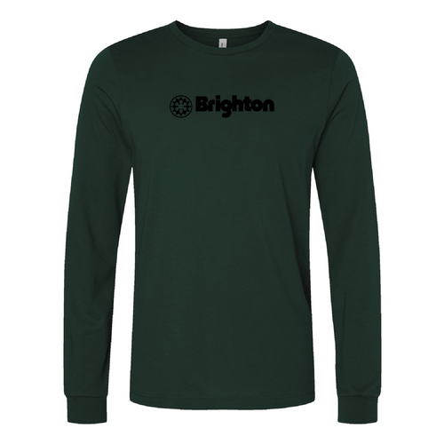 Brighton Logo 1 black Ink -- Long Sleeve Forest
