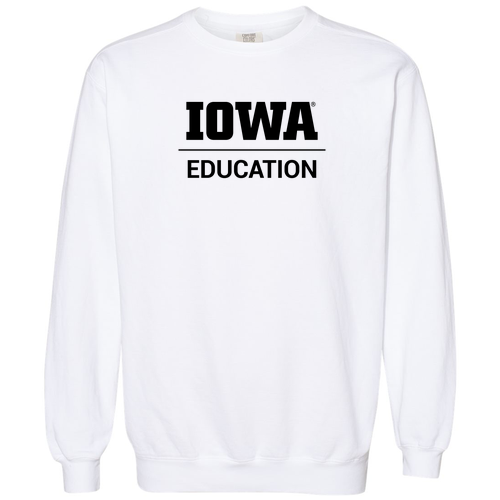 Comfort Colors Adult Crewneck Sweatshirt -- White