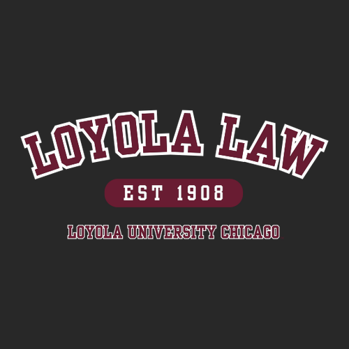 Loyola Law Long sleeve -- Black