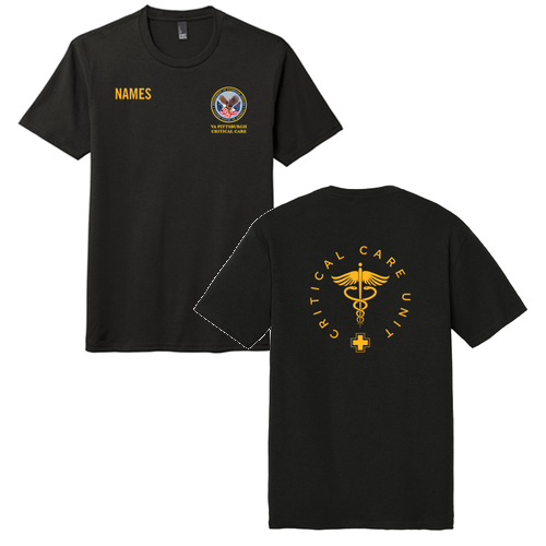 District Made Mens Perfect Tri Crew Tee -- Black