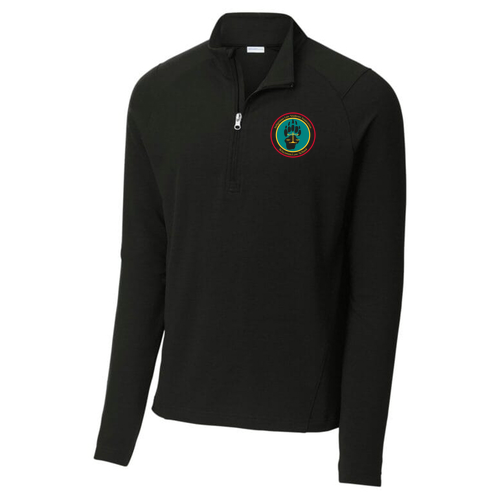Sport-Tek Sport-Wick Flex Fleece Quarter-Zip -- Black