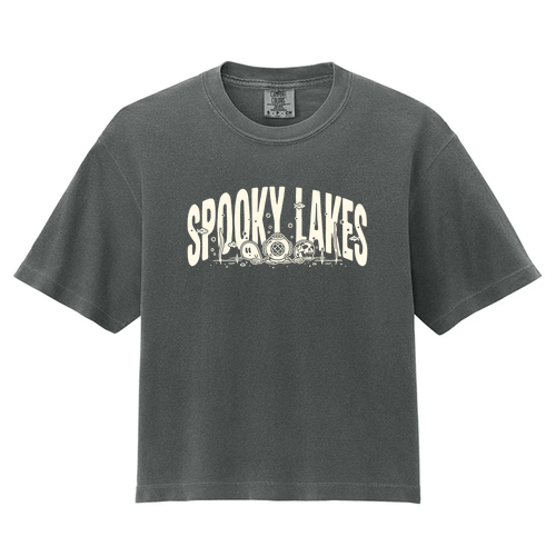 Comfort Colors Women's Garment-Dyed Heavyweight Boxy T-Shirt -- Pepper