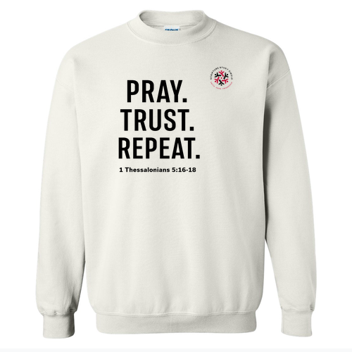 Gildan Heavy Blend Crew Neck Sweatshirt -- White