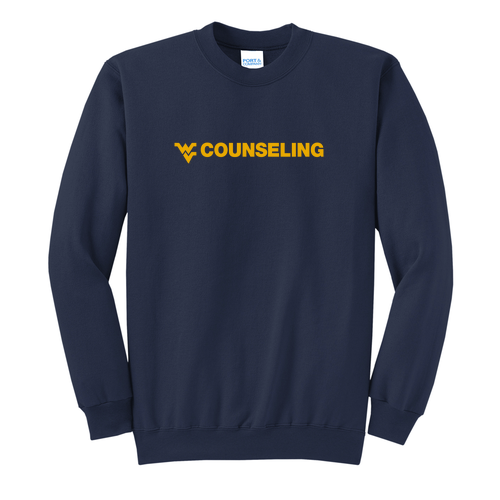 Port and Company Classic Crewneck Sweatshirt -- Navy