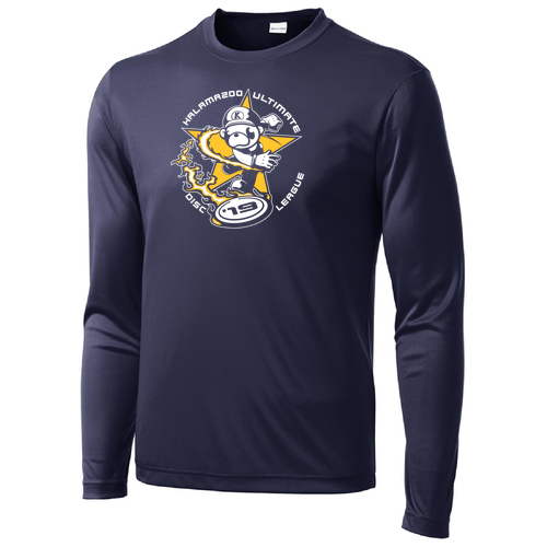Mario Bear 2019 Sport Tek Long Sleeve Competitor -- True Navy