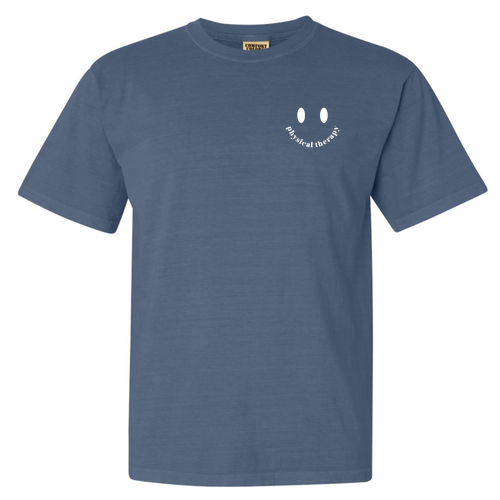 Comfort Colors Ringspun Garment Dyed T Shirt -- Blue Jean