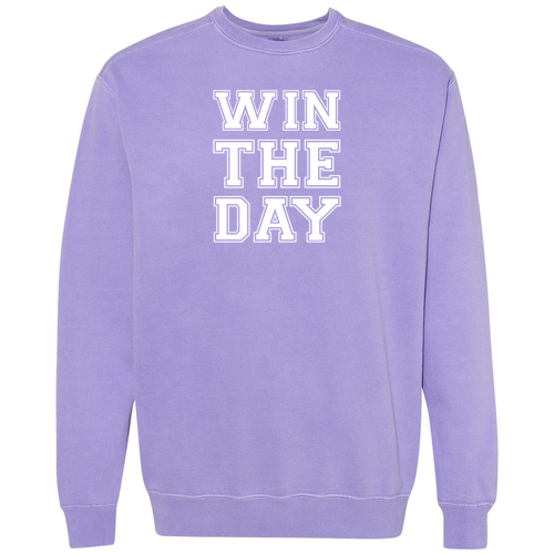 Comfort Colors Crewneck Sweatshirt -- Violet
