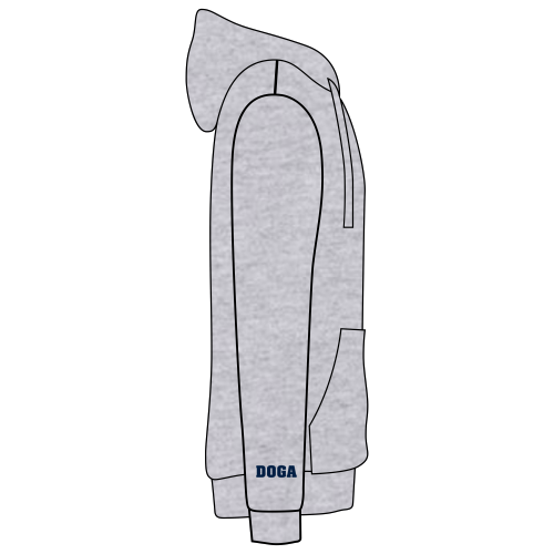 Champion Reverse Weave Hooded sweatshirt -- Oxford Grey SCREENPRINT