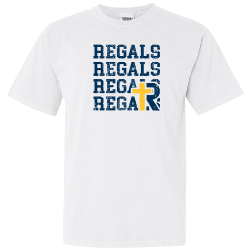 Comfort Colors Ringspun Garment Dyed T Shirt -- White