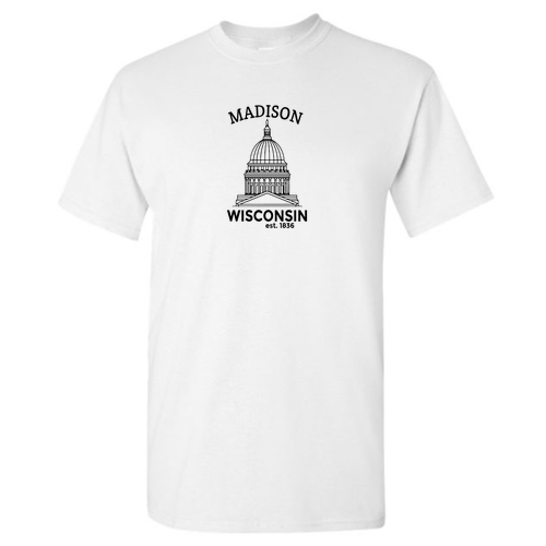 Gildan Heavy Cotton Basic T-Shirt -- White