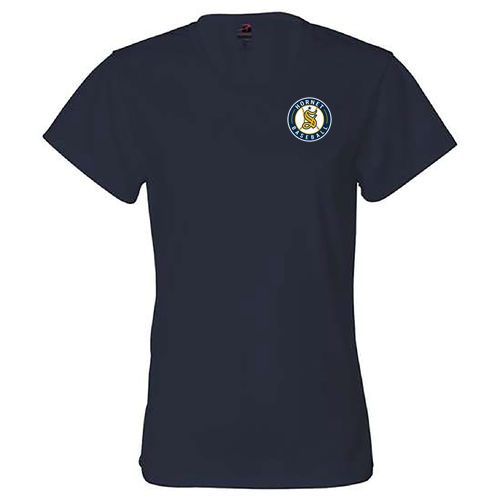 Badger B-Core Hooded T-Shirt -- Navy