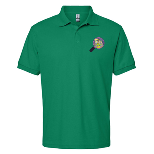 Gildan DryBlend Jersey Polo -- Kelly Green