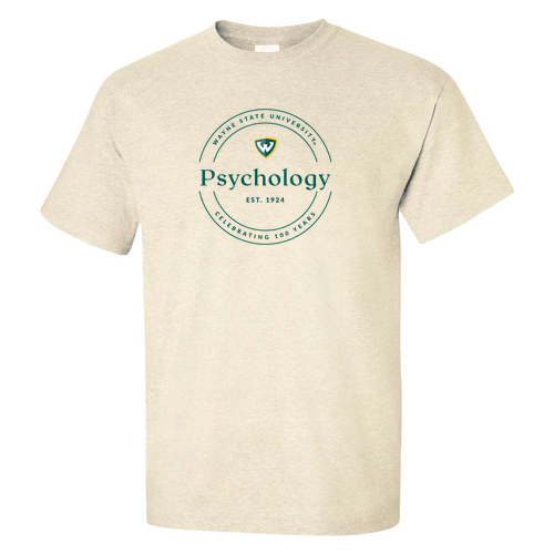 Gildan Ultra Cotton Psychology "100 Years" Tee -- Natural