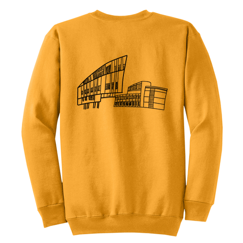 Port and Company Classic Crewneck Sweatshirt -- Gold