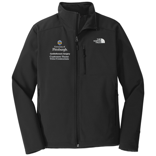 Pitt Shield North Face Apex Barrier Soft Shell Jacket -- Black