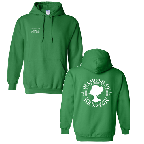 Gildan Heavy Blend Hooded Sweatshirt -- Irish Green