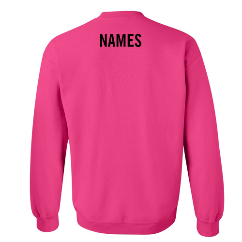 Gildan Heavy Blend Crew Neck Sweatshirt -- Heliconia