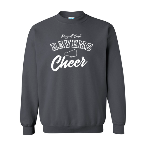 Gildan Heavy Blend Crew Neck Sweatshirt -- Charcoal
