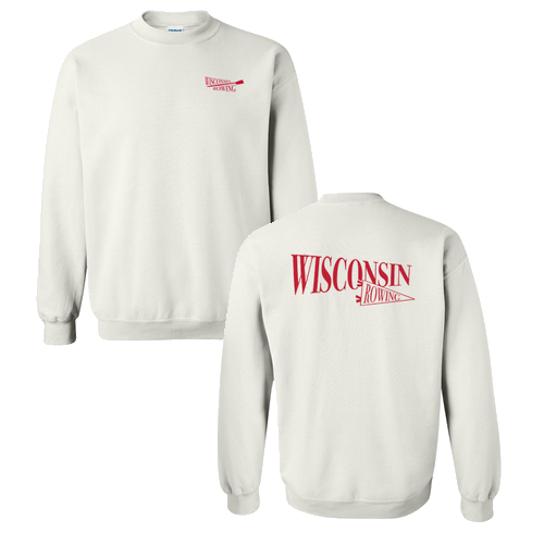 Gildan Heavy Blend Crew Neck Sweatshirt -- White