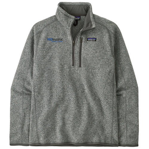 Patagonia Men's Better Sweater 1/4 Zip Fleece -- Stonewash