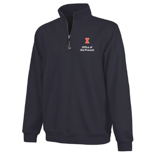 Charles River Crosswind Quarter Zip Sweatshirt -- Navy
