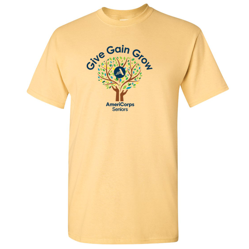 Gildan Heavy Cotton Basic T-Shirt -- Yellow Haze