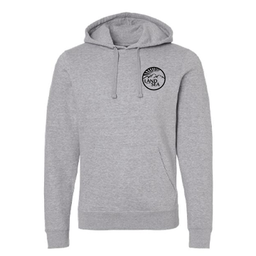 J America Unisex BTB Fleece Hooded Sweatshirt -- Oxford