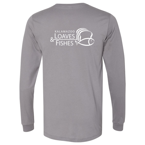 Bella Canvas Unisex Jersey Longsleeve Tee -- Storm