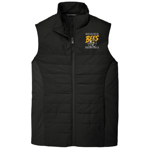 Queen Bees Port Authority Collective Insulated Vest -- Deep Black