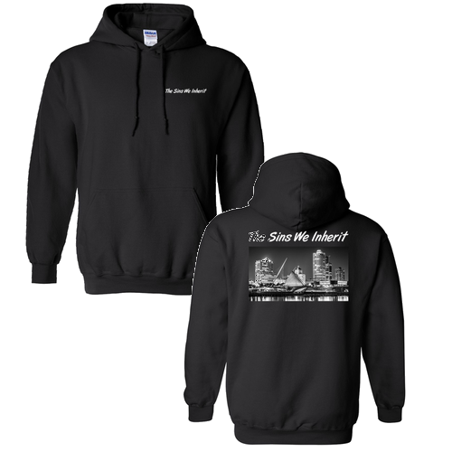 Gildan Heavy Blend Hooded Sweatshirt -- Black