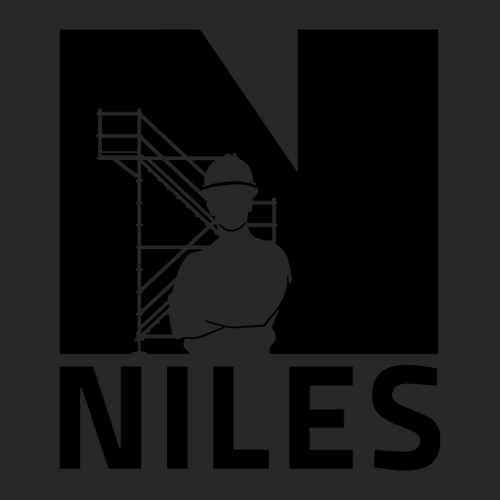 District Threads Distressed Hat -- Black, NPS Logo, 7 Points