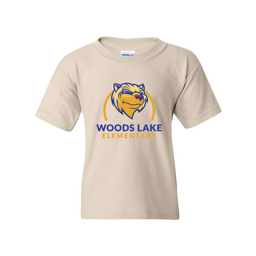 Gildan Heavy Cotton Basic Youth T-Shirt -- Natural