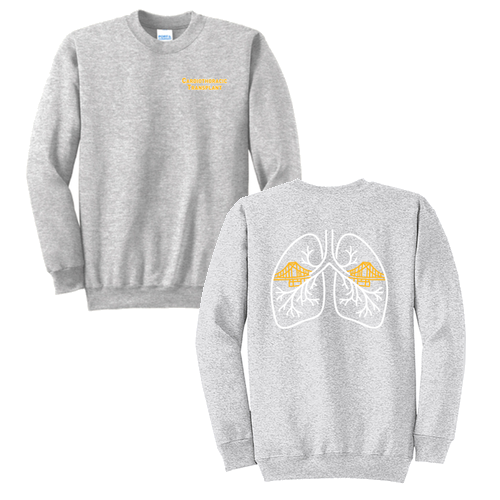 Port and Company Crewneck Sweatshirt -- Ash