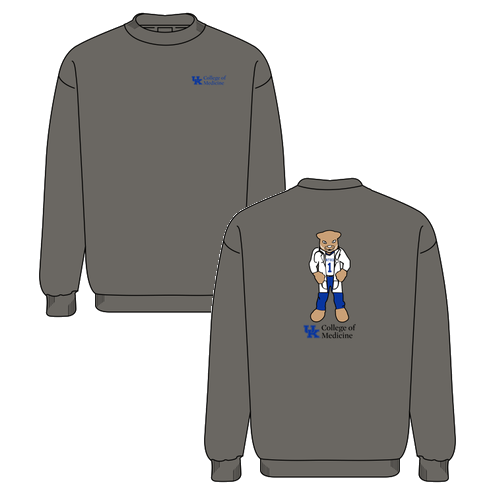 Gildan Heavy Blend Crew Neck Sweatshirt -- Charcoal