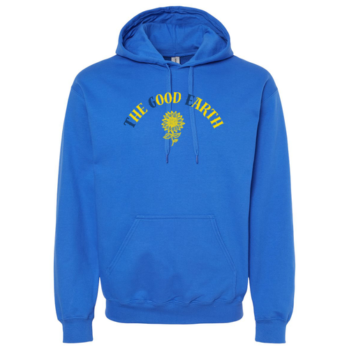 Gildan Adult Softstyle Fleece Pullover Hooded Sweatshirt -- Royal