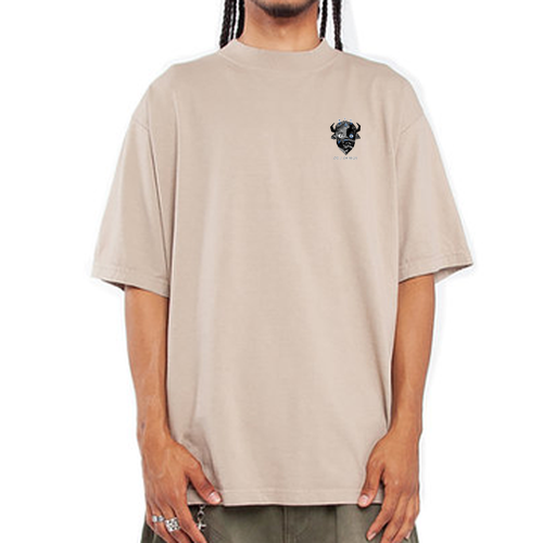 Shaka Wear Garment-Dyed Crewneck T-Shirt -- Oatmeal